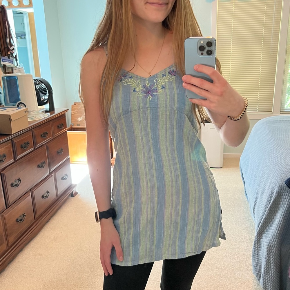 Vintage tunic tank top